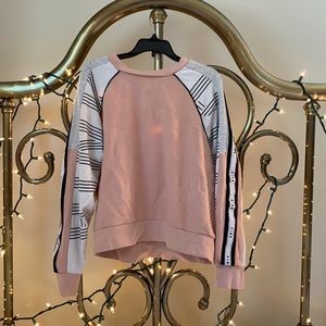 PINK Rose Colored Crewneck